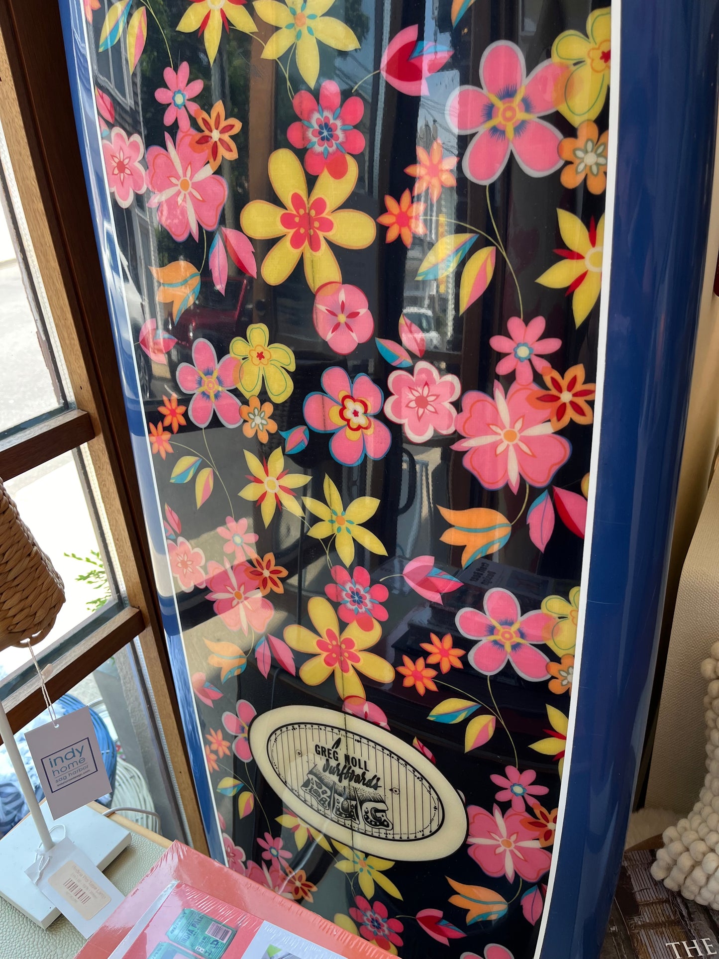 Floral Surfboard