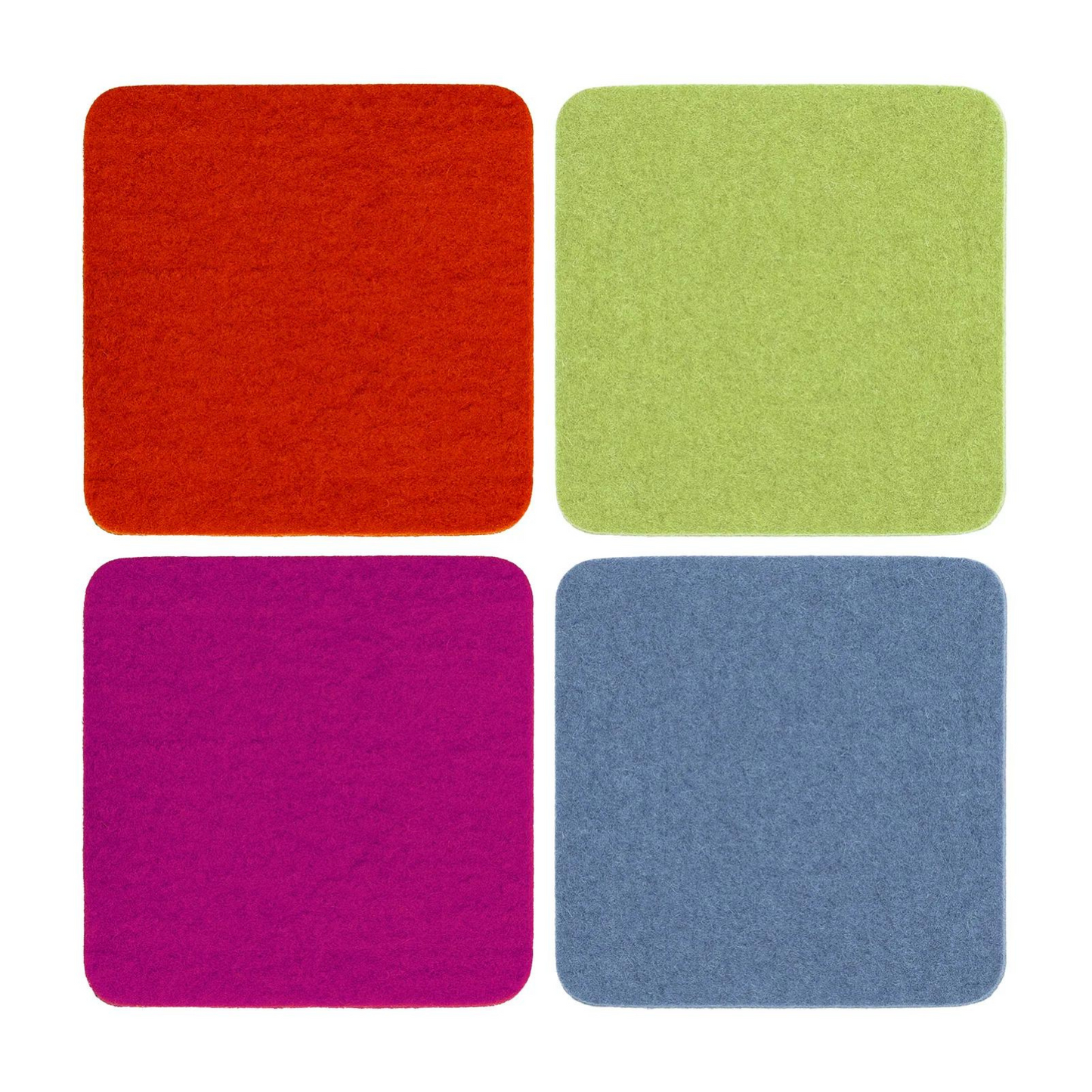 Merino Wool Coasters (Set of 4)