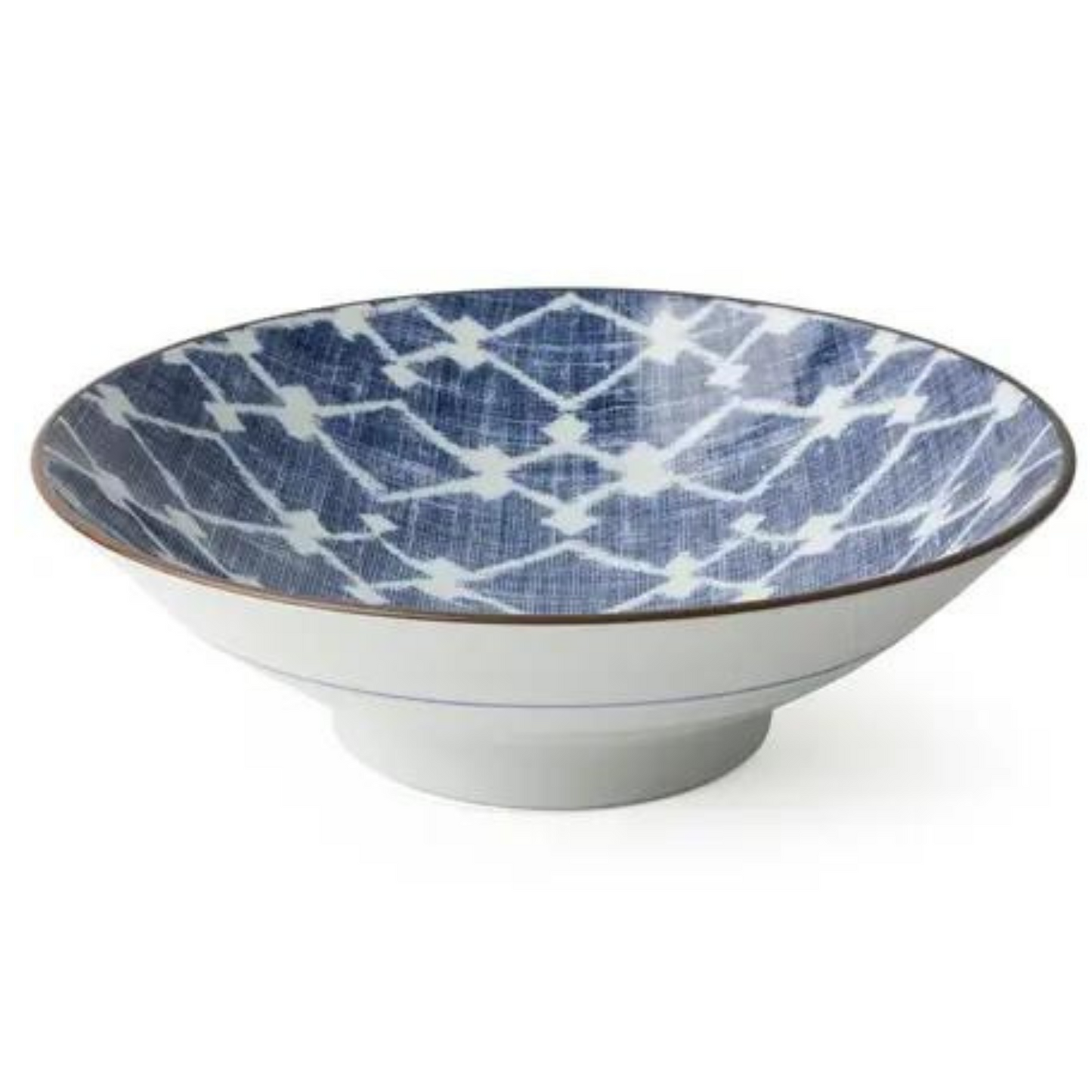 Aizome Hishi Serving Bowl