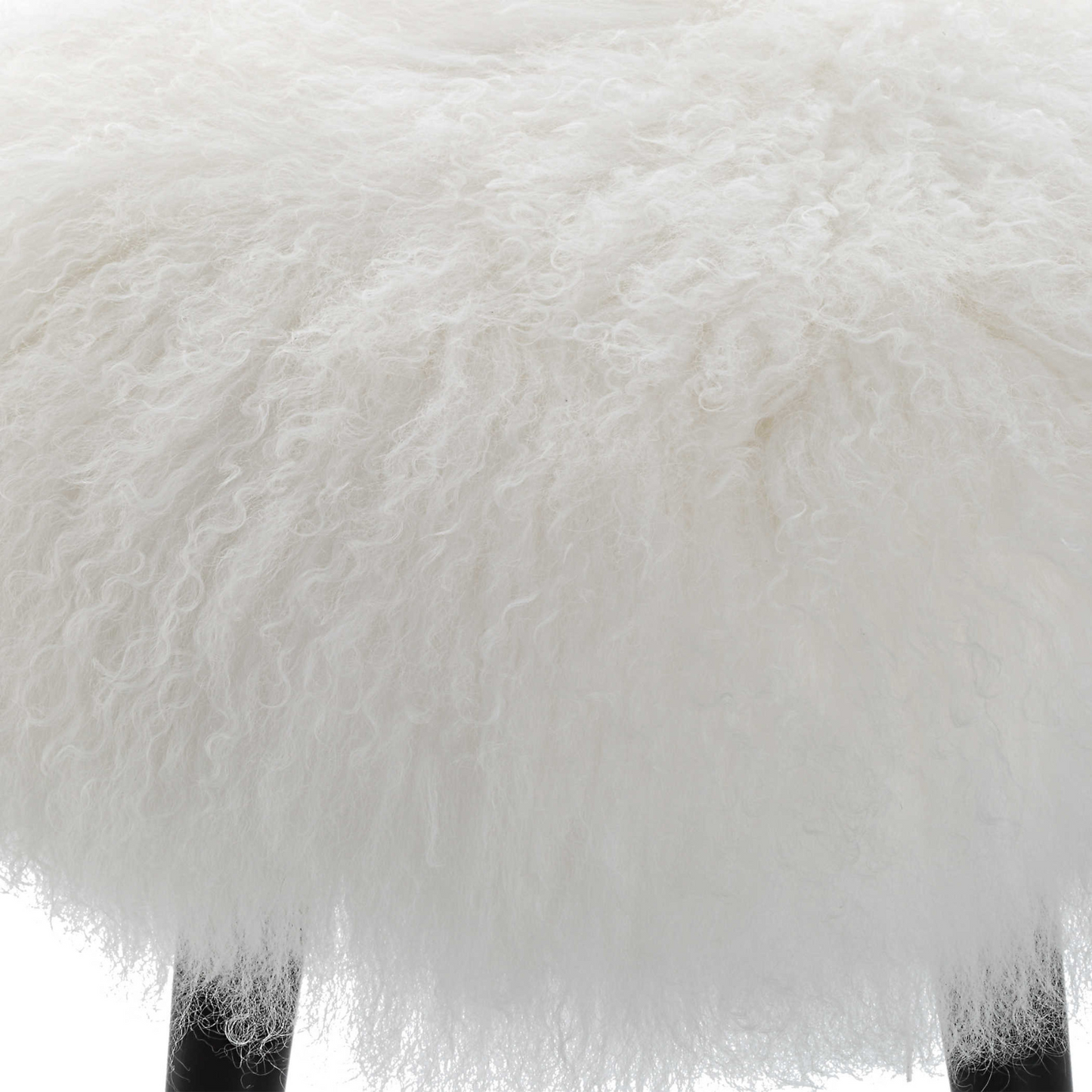 Sheepskin Accent Stool