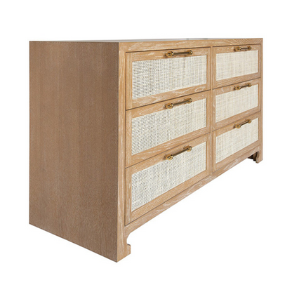 County 6-Drawer Dresser