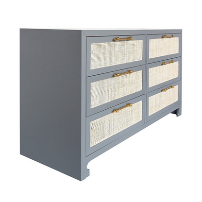 County 6-Drawer Dresser