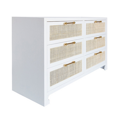 County 6-Drawer Dresser