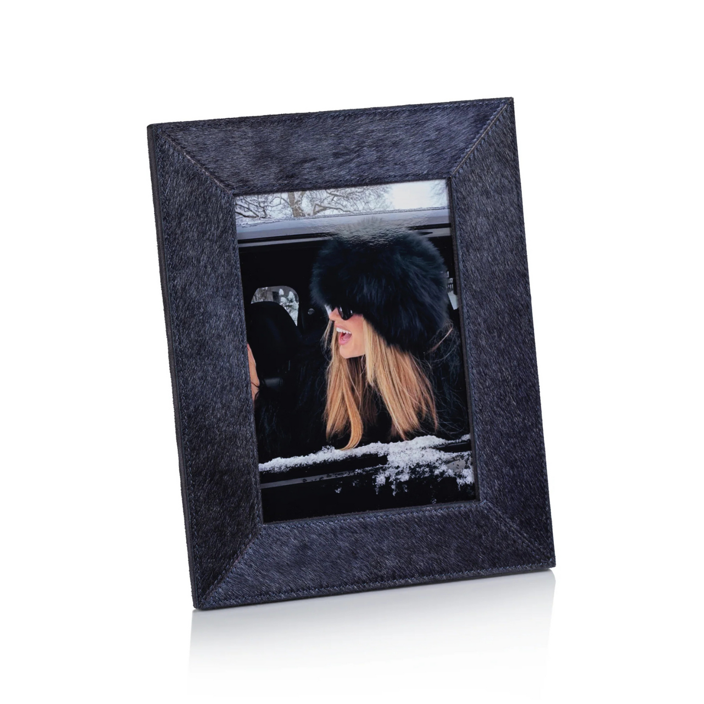 Hair on Hide Photo Frame