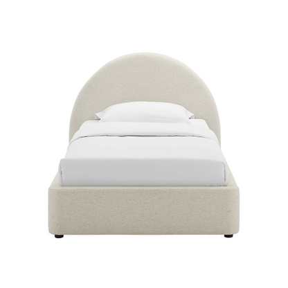 Roberts Upholstered Twin Platform Bed