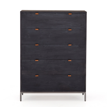 Poplar 5-Drawer Dresser