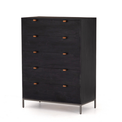 Poplar 5-Drawer Dresser