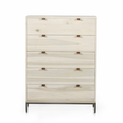 Poplar 5-Drawer Dresser