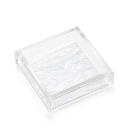 Lucite Cocktail Napkin Tray