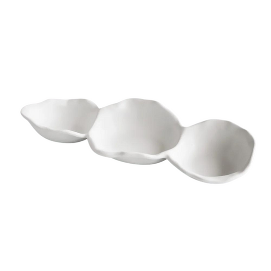 Triple Dip Melamine Bowl