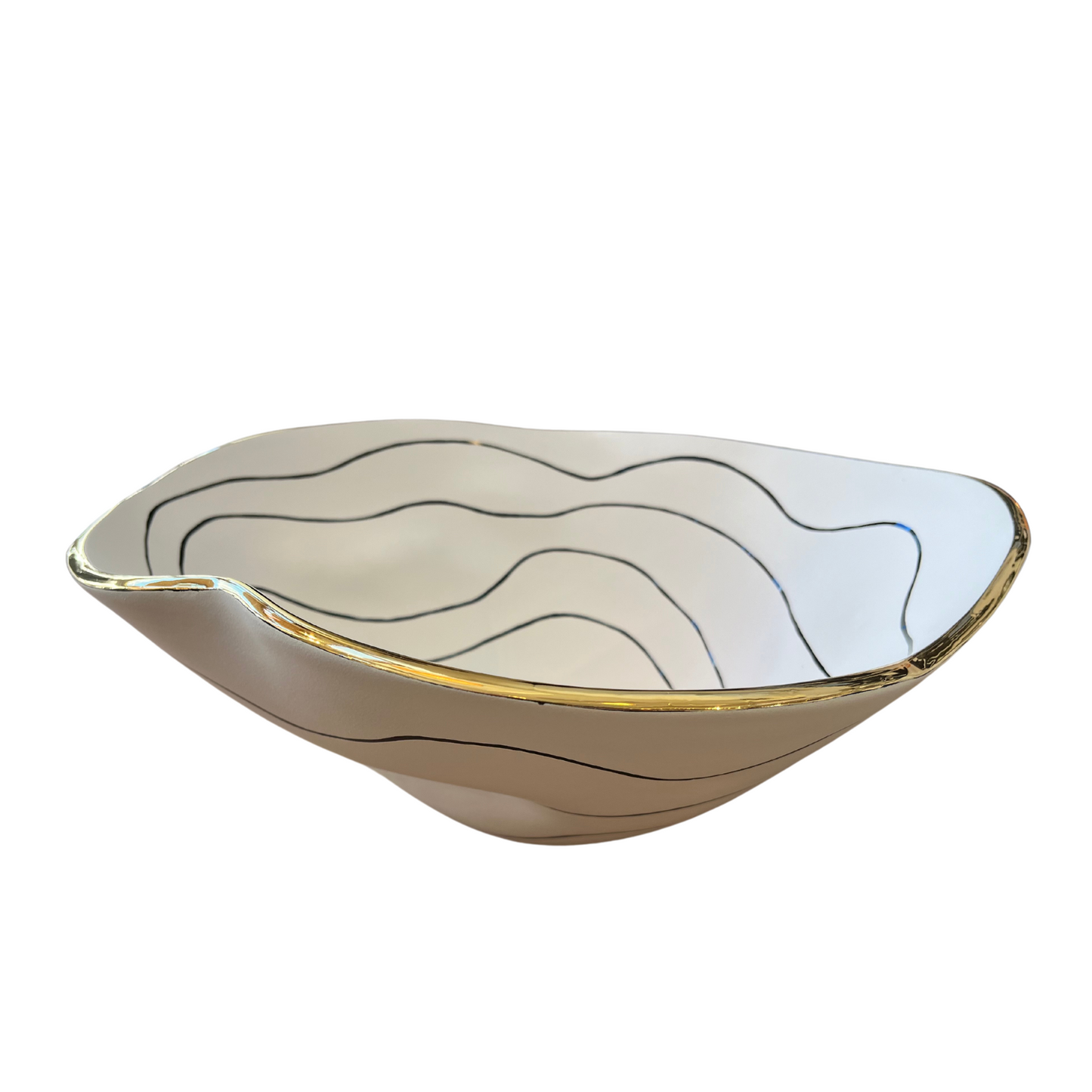 Large Free Form Bowl