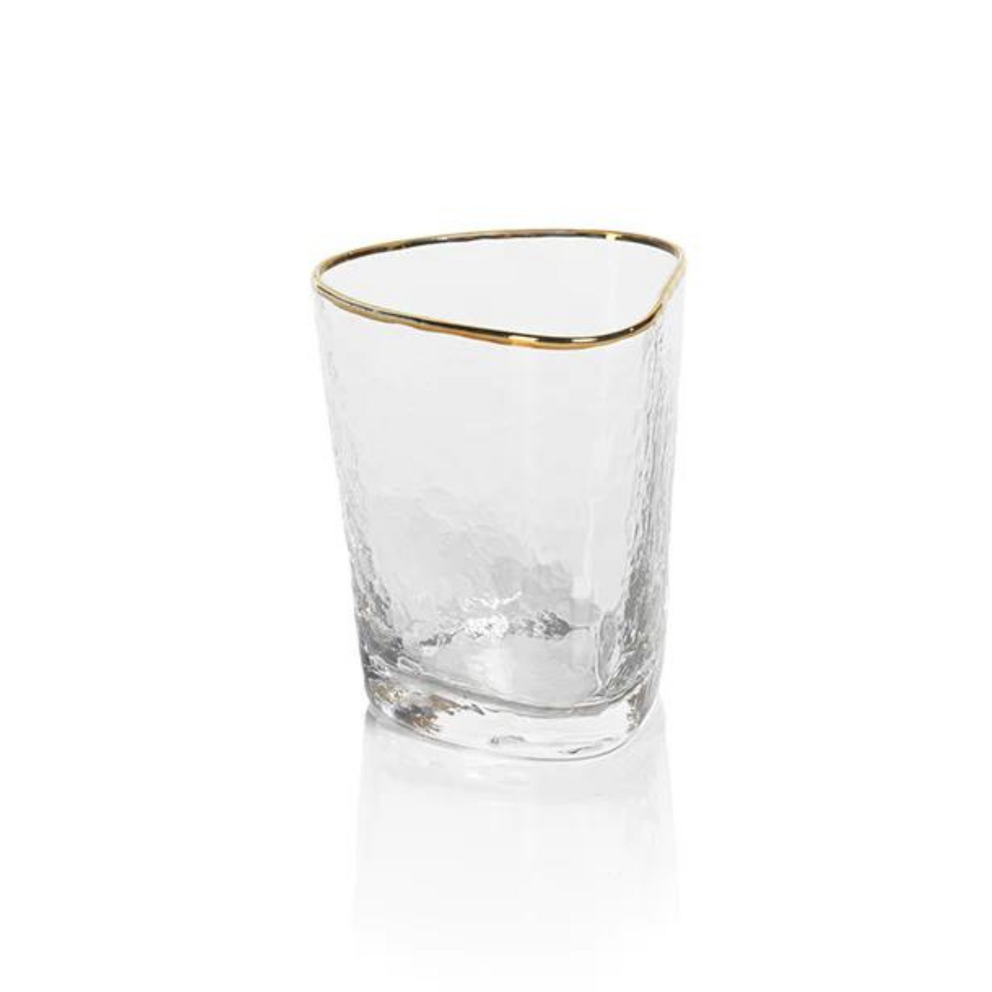 Triangular Double Old Fashioned Glass (Set of 4)