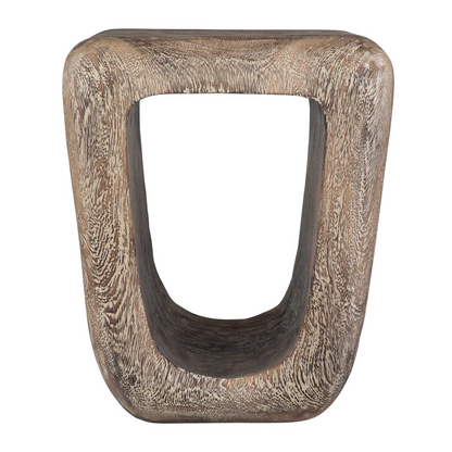 Suar Wood Accent Stool