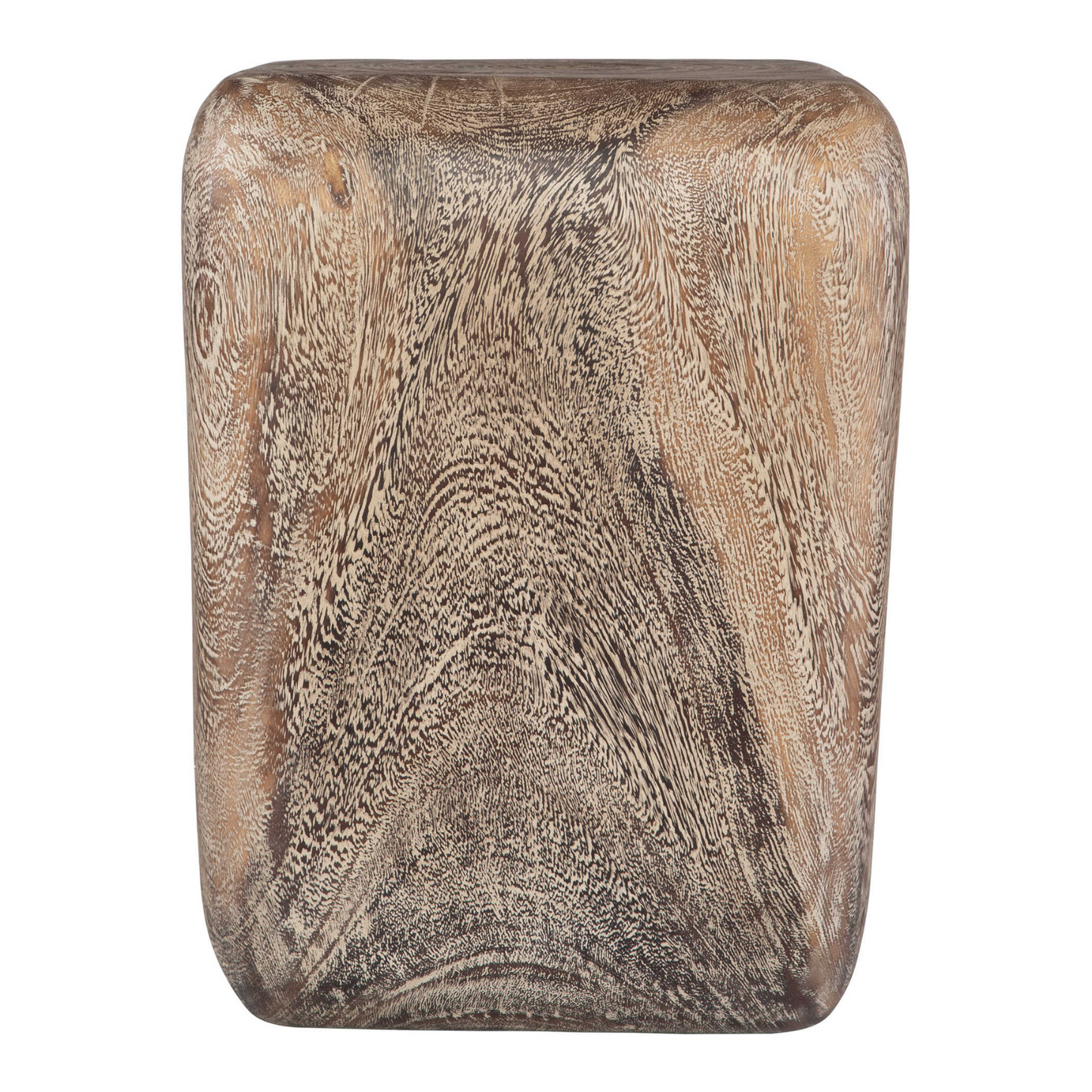 Suar Wood Accent Stool