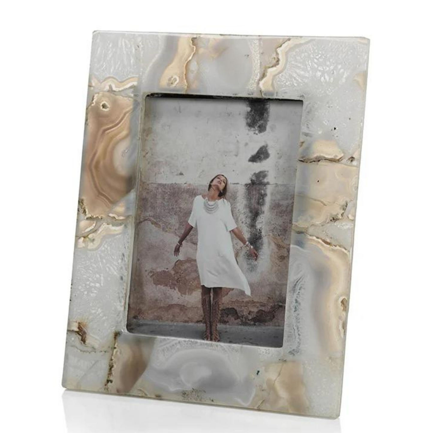 Agate Photo Frame