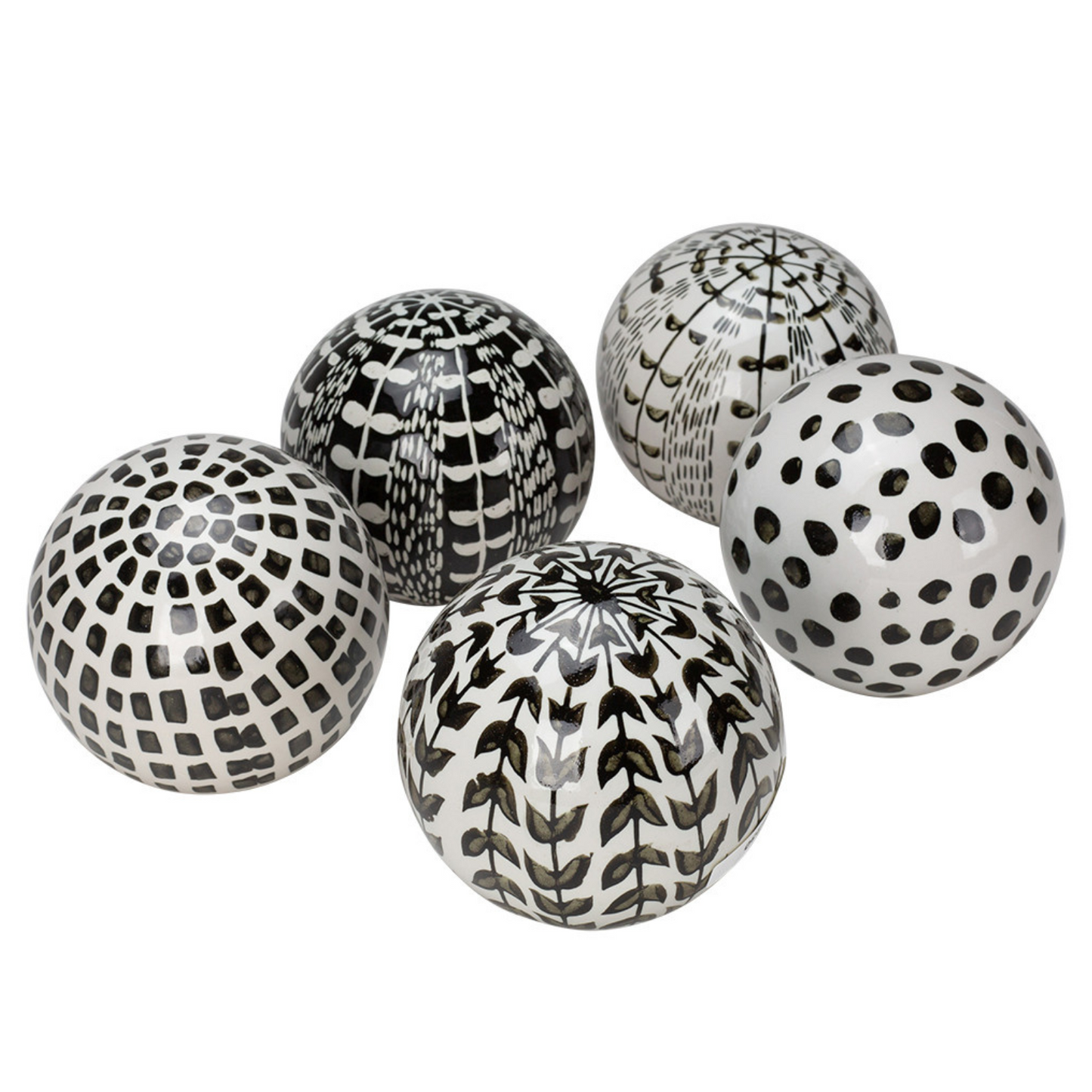 Contemporary Ceramic Sphere Set