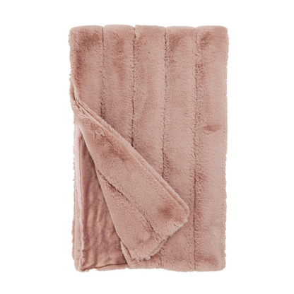 Faux Fur Posh Throw