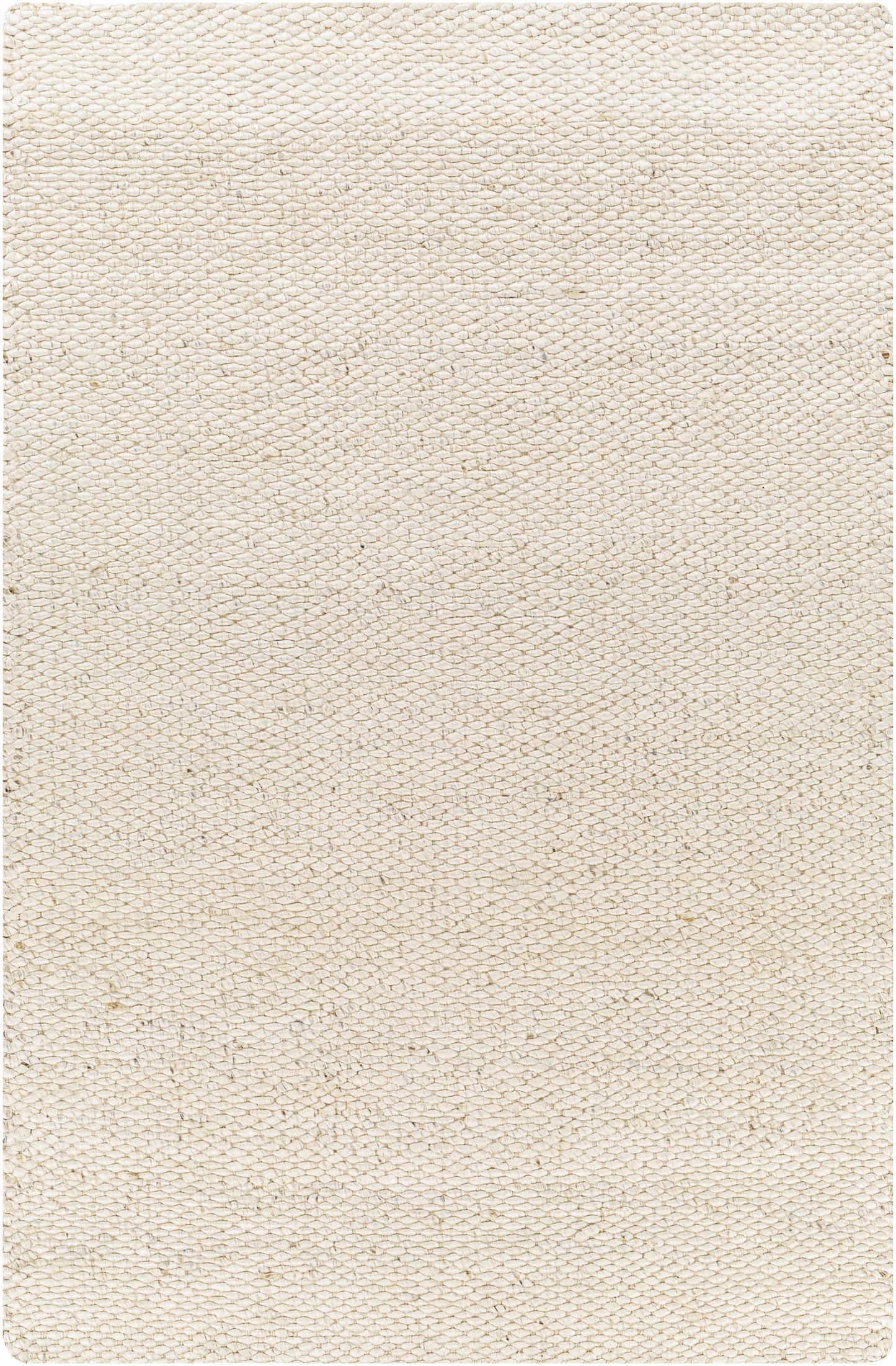 Coil Bleached Jute Rug