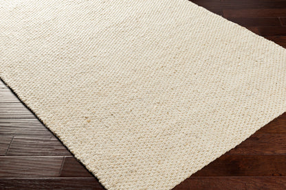 Coil Bleached Jute Rug