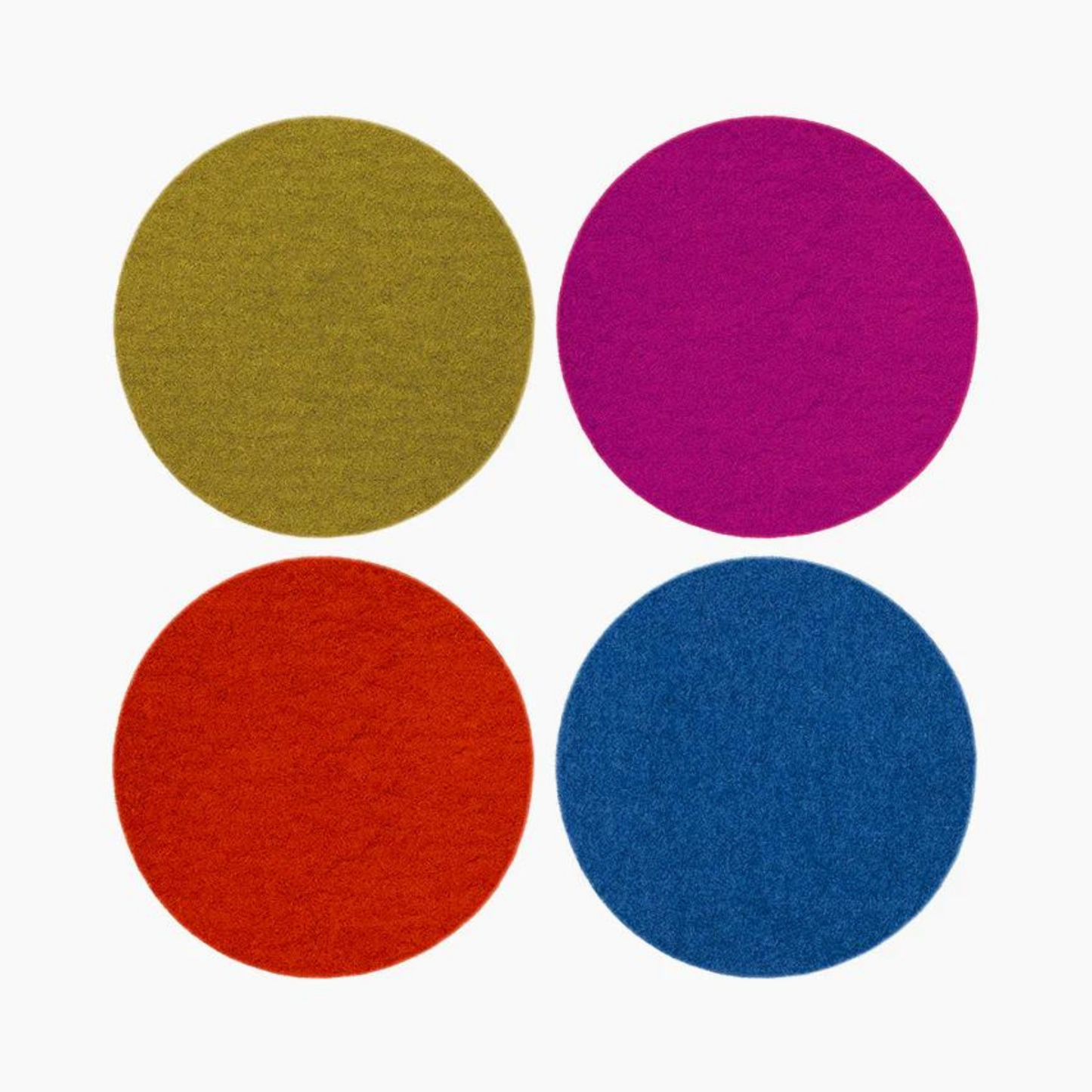 Merino Wool Coasters (Set of 4)