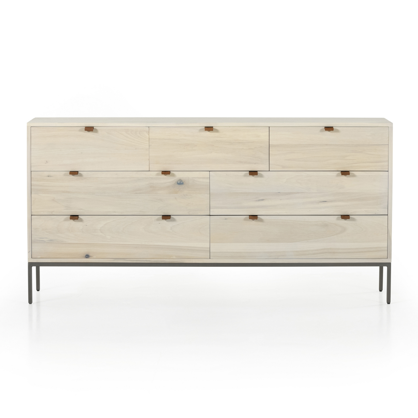 Poplar 7-Drawer Dresser