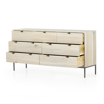 Poplar 7-Drawer Dresser