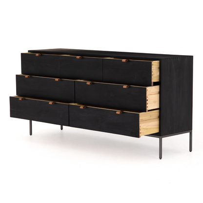 Poplar 7-Drawer Dresser