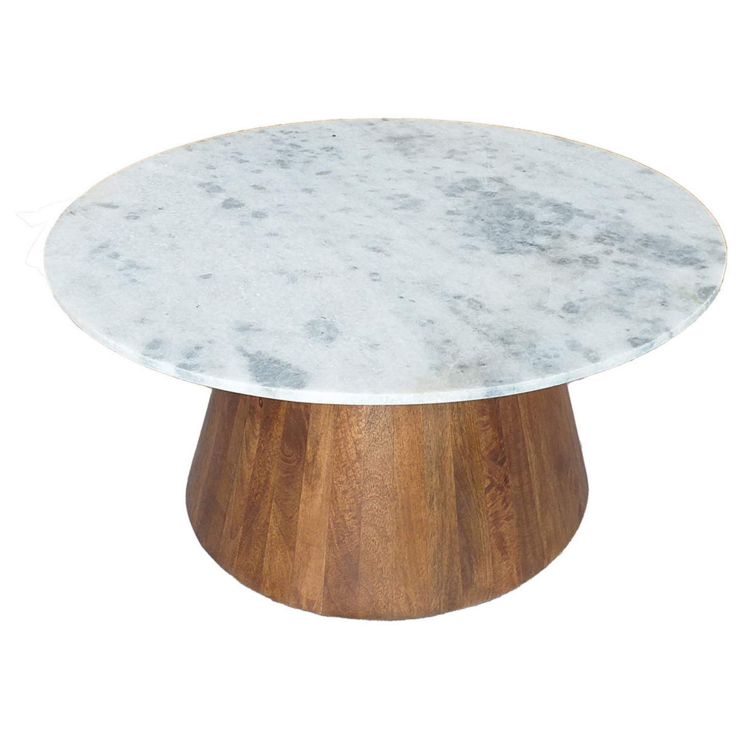 Edie Marble & Mango Wood Coffee Table