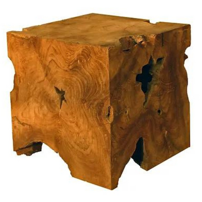 Teak Root End Table