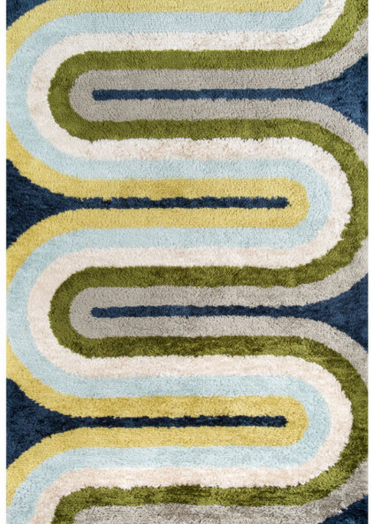 Retro Polyester Rug