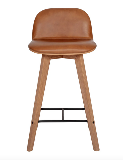 Napoli Leather Counter Stool