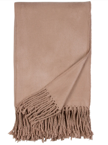 Luxxe Fringe Throw