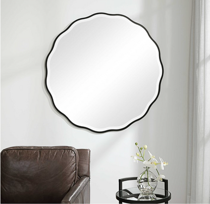 Carver Round Mirror