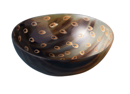 Peacock Horn Bowl