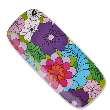 Colorful Patterned 19" Rectangular Platter