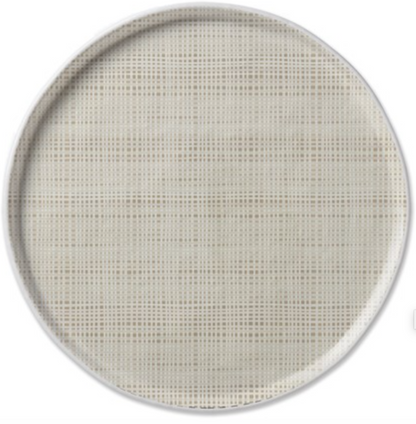 Luxe Linen Dinner Plate