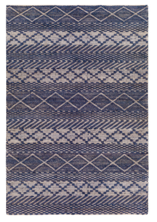 Santa Barbara Jute & Cotton Geometric Rug