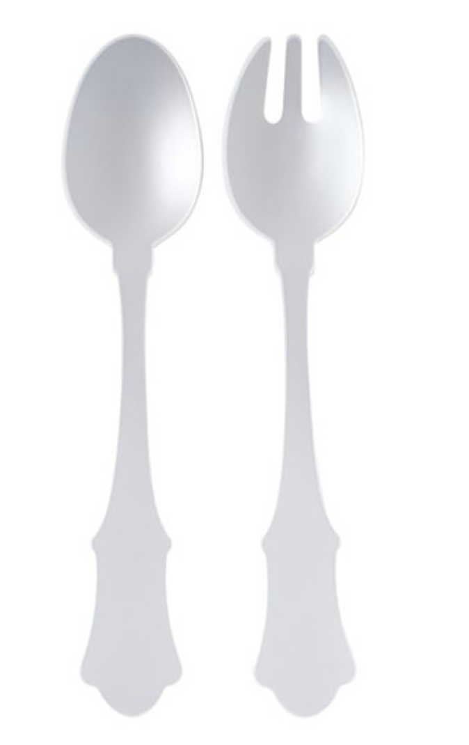 Old Fashioned Salad Server Set