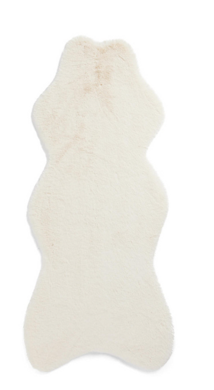 Faux Sheepskin Runner Rug