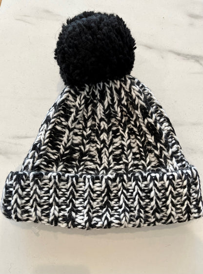 Double Thick Pom Pom Hat