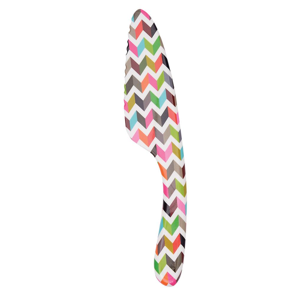 Colorful Patterned Cake Knife