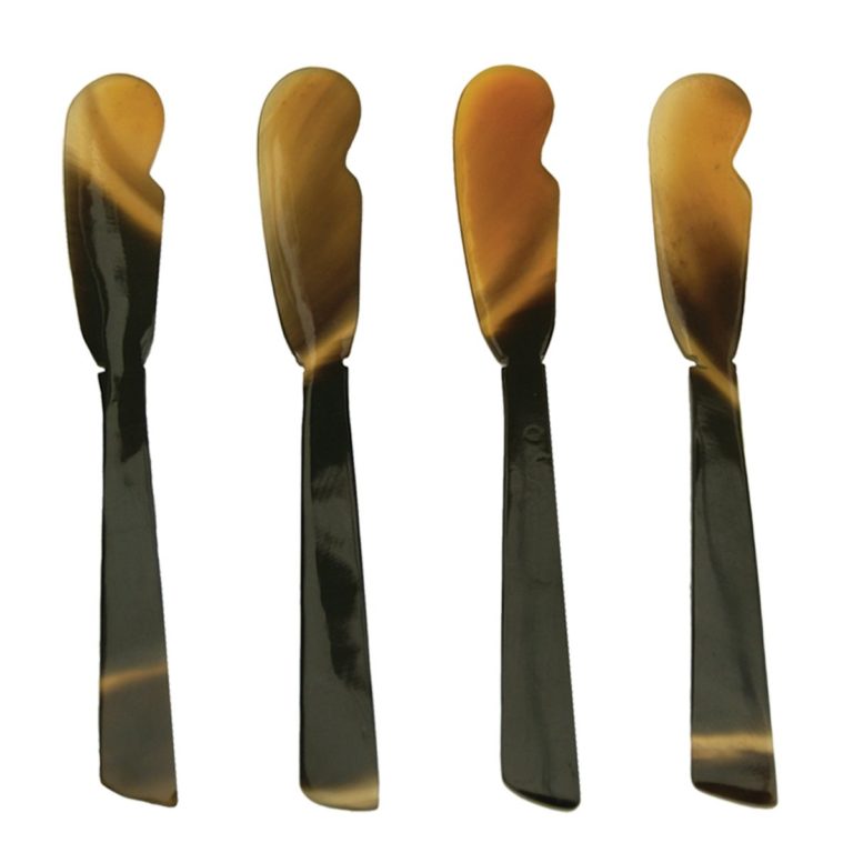 Horn Butter Knives (Set of 4)