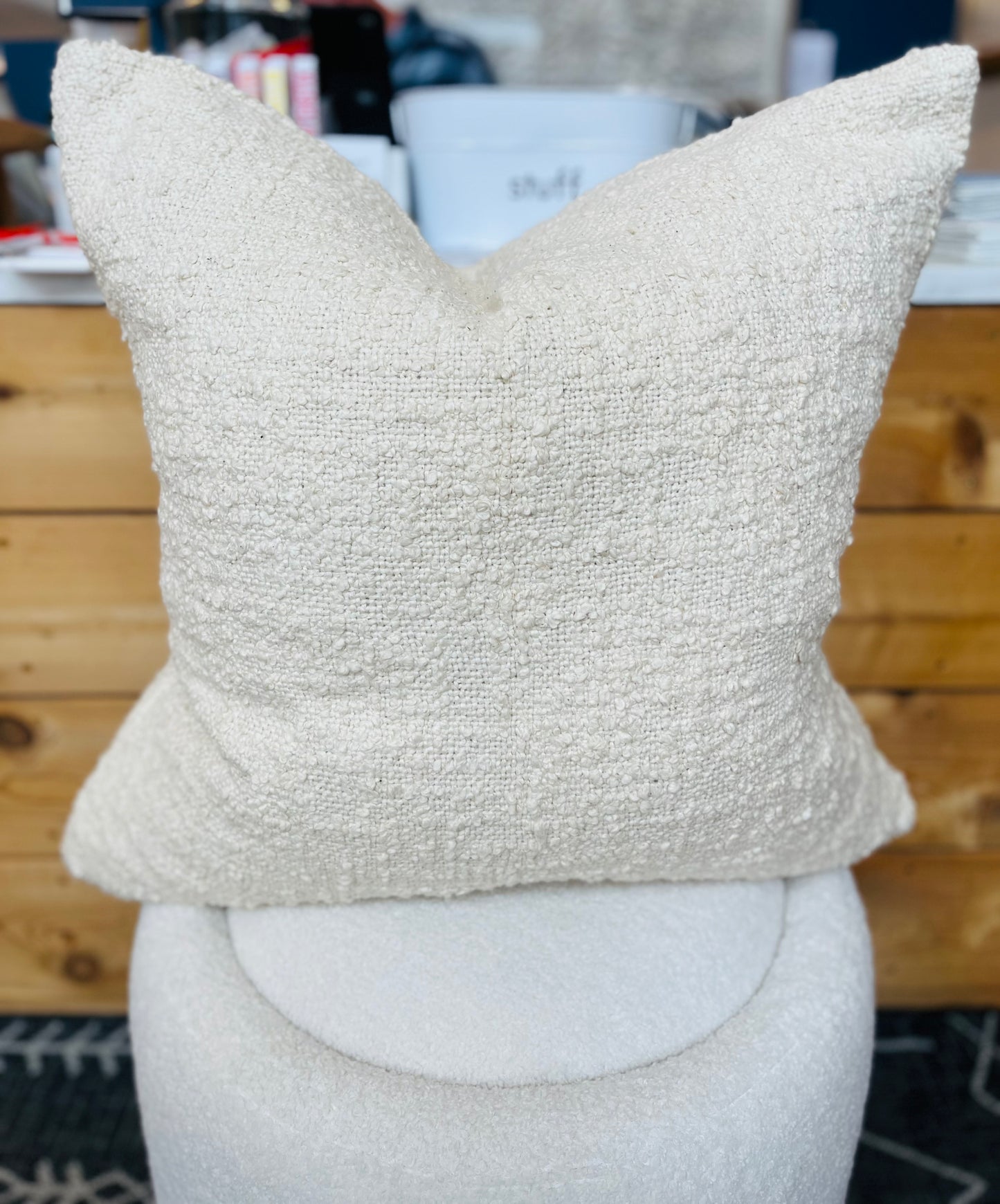 Boucle Cotton Pillow