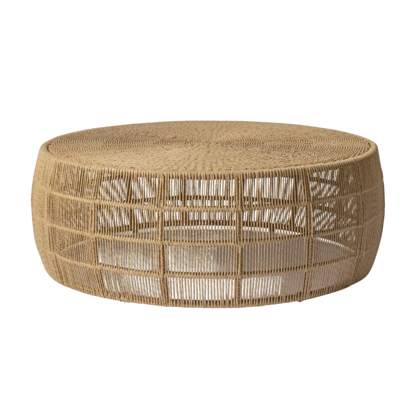 Faux Wicker Outdoor Coffee Table