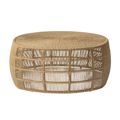 Faux Wicker Outdoor Coffee Table