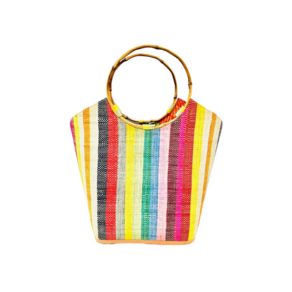 Straw Bucket Bag