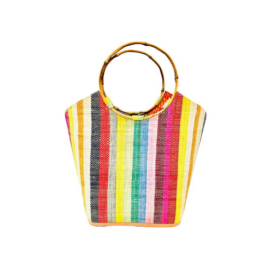 Straw Bucket Bag