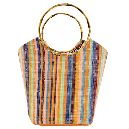 Straw Bucket Bag