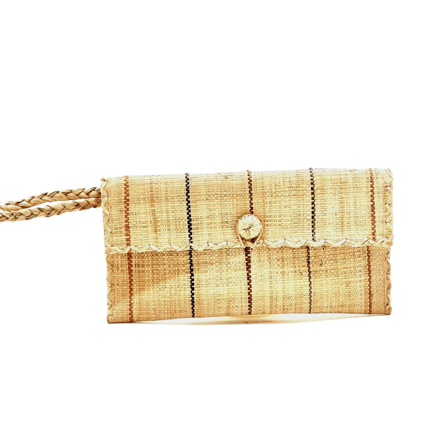 Straw Clutch Bag