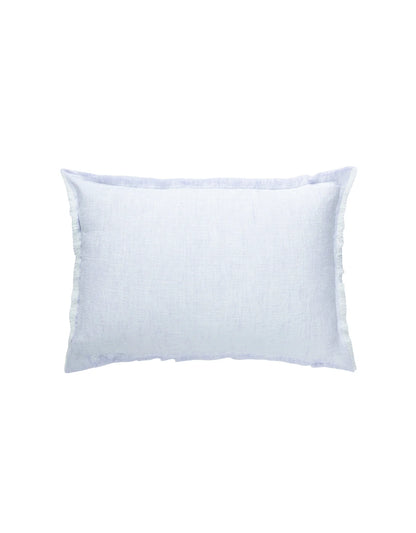 Soft Linen Fringe Pillow